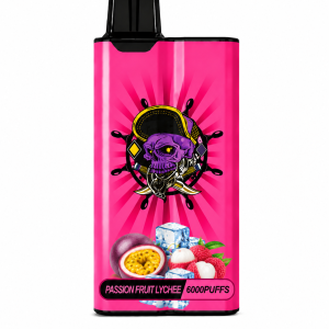 X PRO – PASSION FRUIT LYCHEE 6000 PUFFS