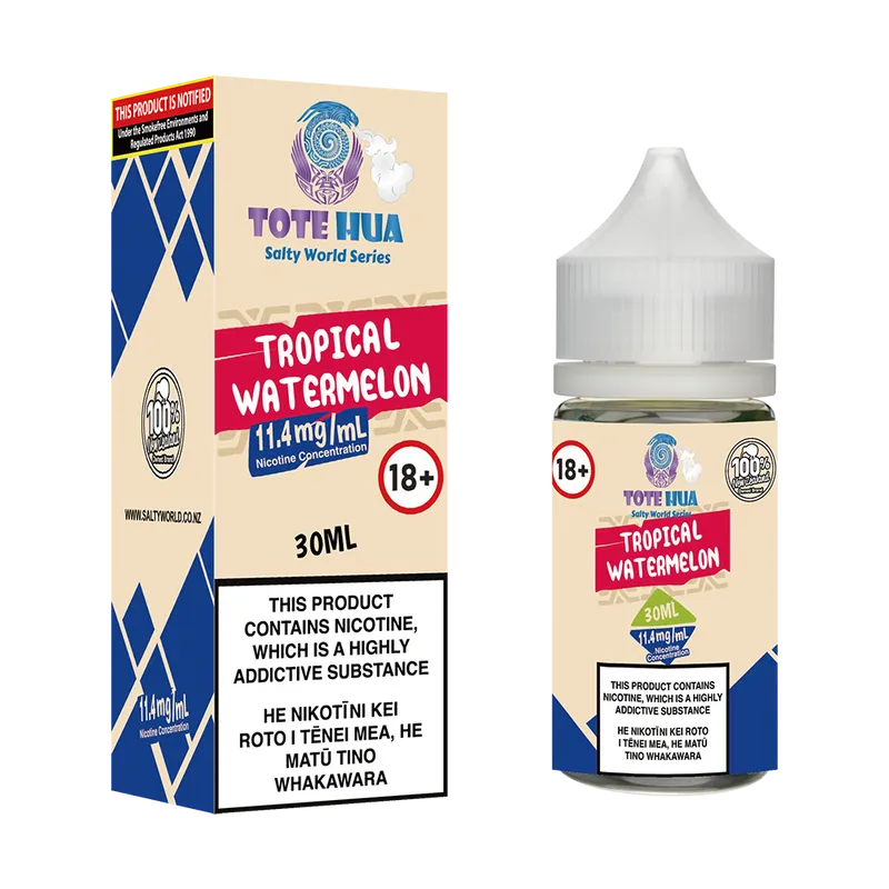 Tropical Watermelon Nicotine Salt E-liquid - Image 2