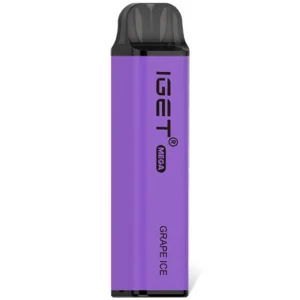 Grape Ice 3500 Puffs Disposable Vape IGET Mega